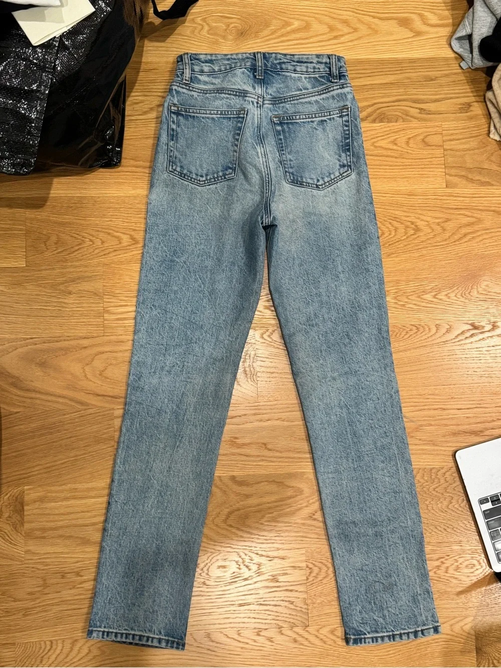 Reformation Liza Ultra High Rise Straight Jeans Size 24